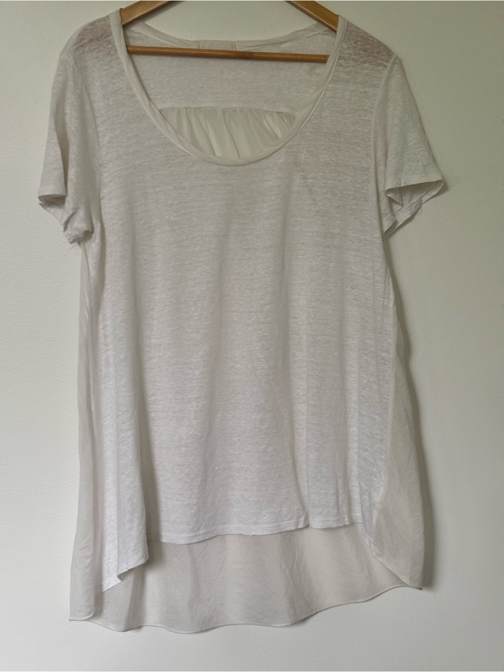 CP Shades Linen and Silk A-Line Top SZ Medium